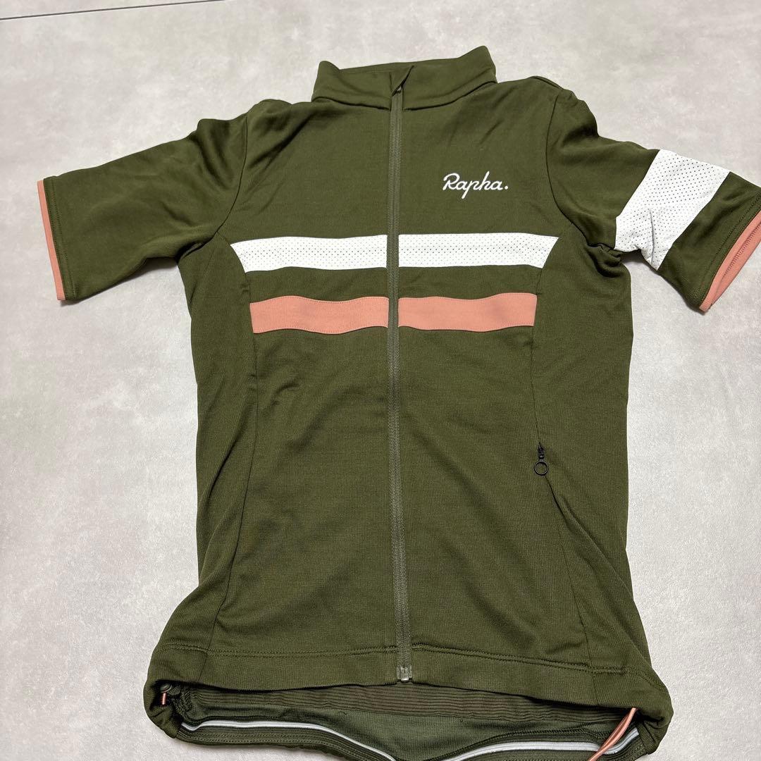 Rapha ウイメンズブルベジャージ　ダークオリーブ　XXS