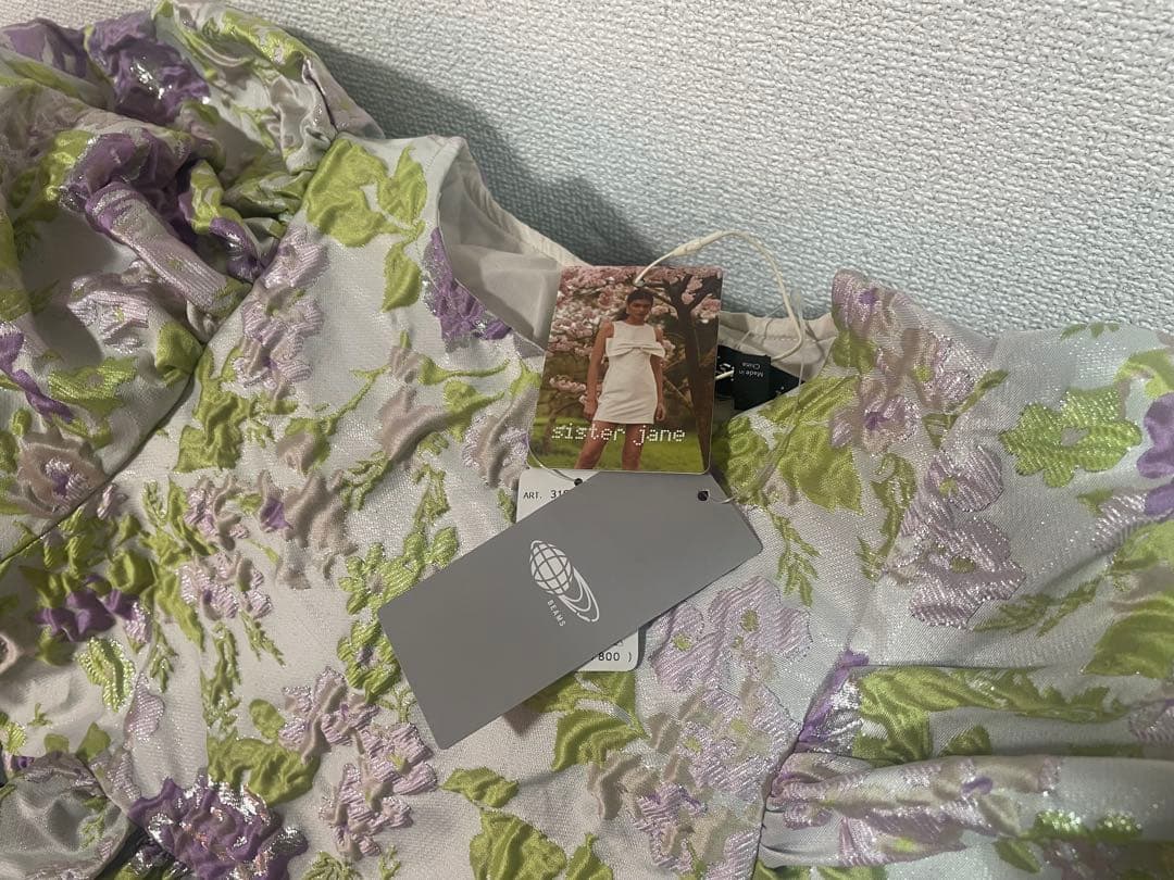 完売限定品 sisterjane シスタージェーン ジャガードドレス ワンピース