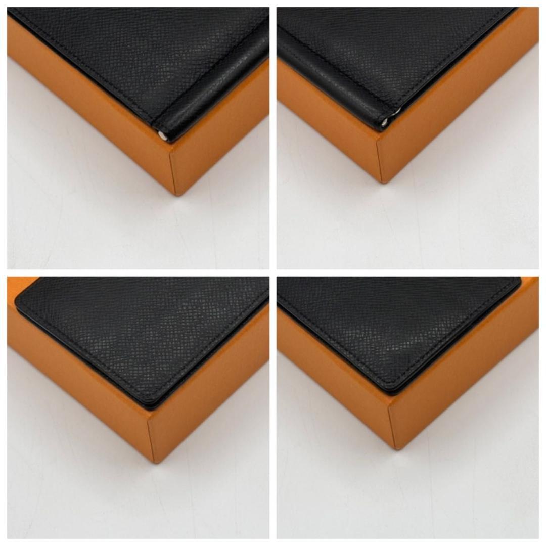 現行 IC 新品に近い ルイヴィトン タイガ パンス 黒 マネークリップ 財布