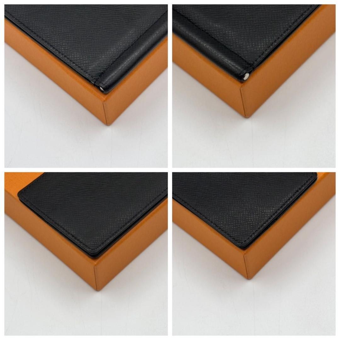 現行 IC 新品に近い ルイヴィトン タイガ パンス 黒 マネークリップ 財布