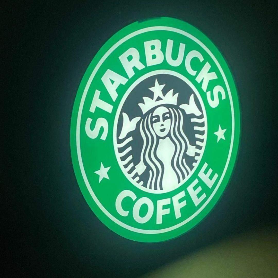 ★スターバックス★旧ロゴ看板ライトレプリカ 新品未使用Starbucks スタバ