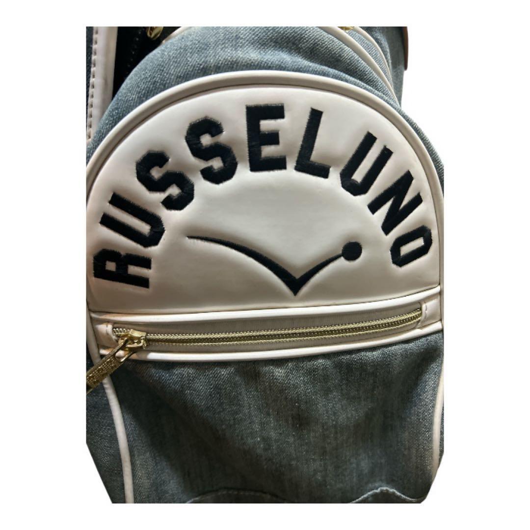 Russeluno NEO CLASSIC キャディーバック、ヘッドカバー3個