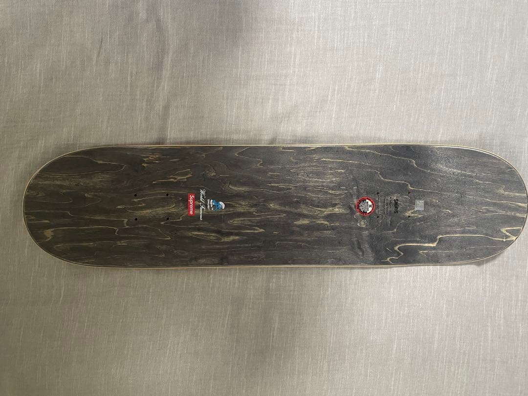 スケートボード supreme smurfs skateboard Black