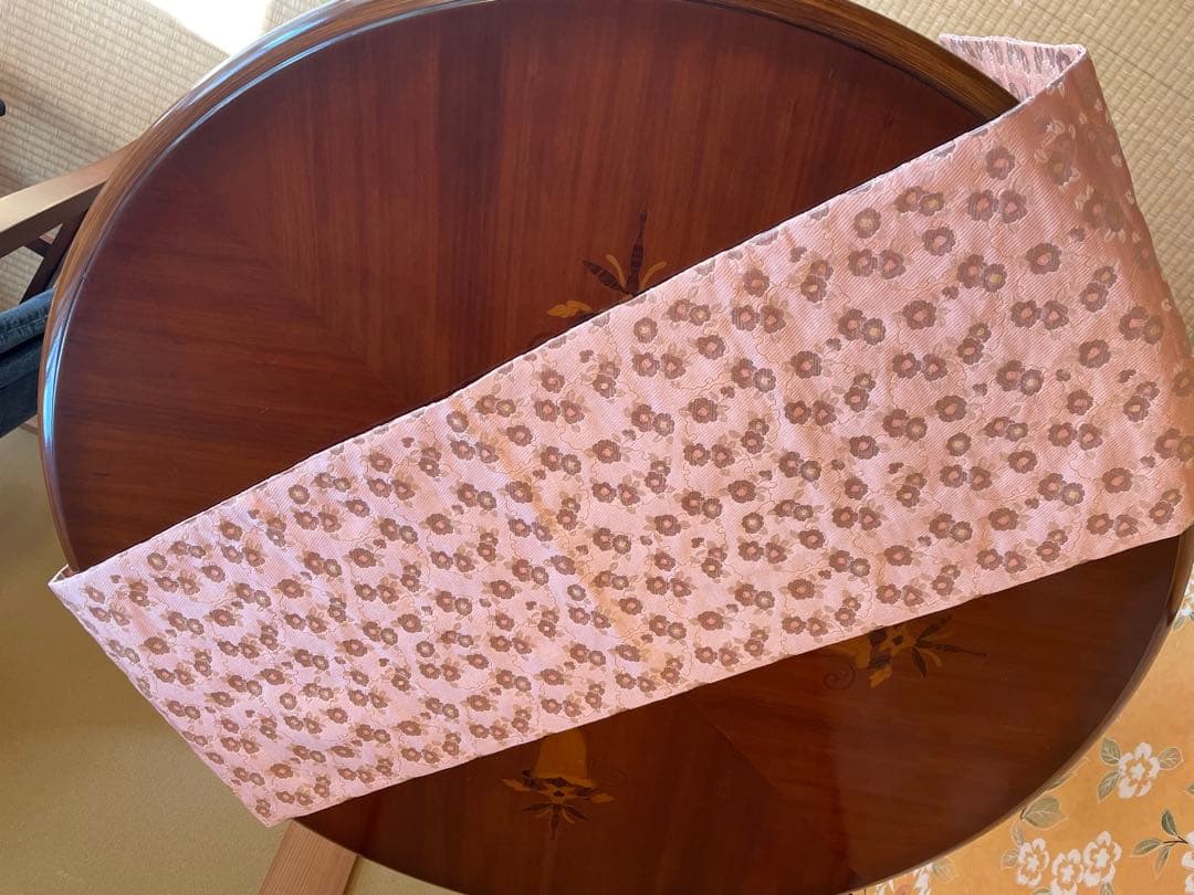 花柄 テーブルランナー ピンク系(和柄) 【babano工房】