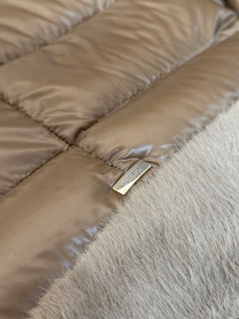 HERNO ヘルノ ナイロンウルトラライトダウンジャケット38 美品