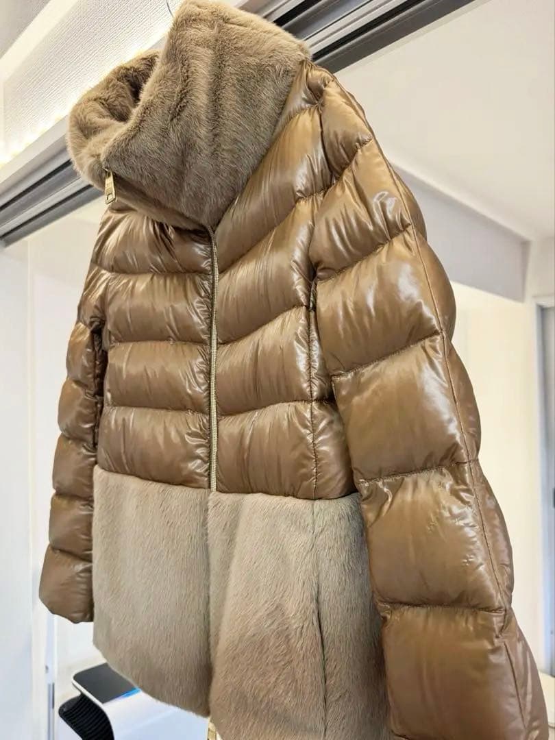 HERNO ヘルノ ナイロンウルトラライトダウンジャケット38 美品