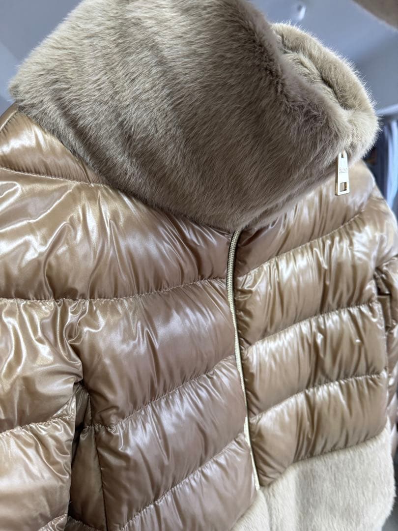 HERNO ヘルノ ナイロンウルトラライトダウンジャケット38 美品