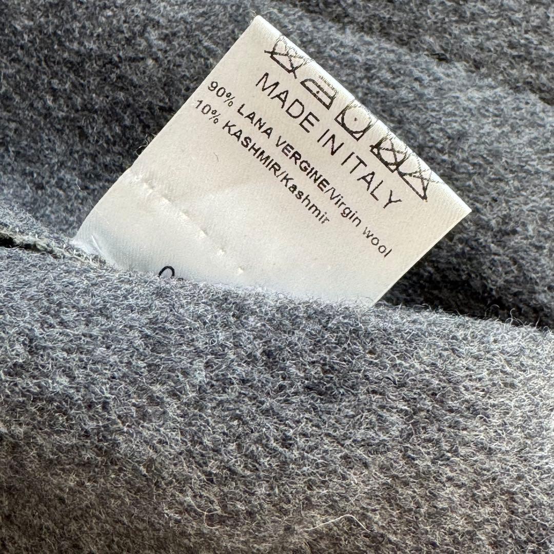 美品❗️イタリア製カシミヤ混ウール　リバーコート