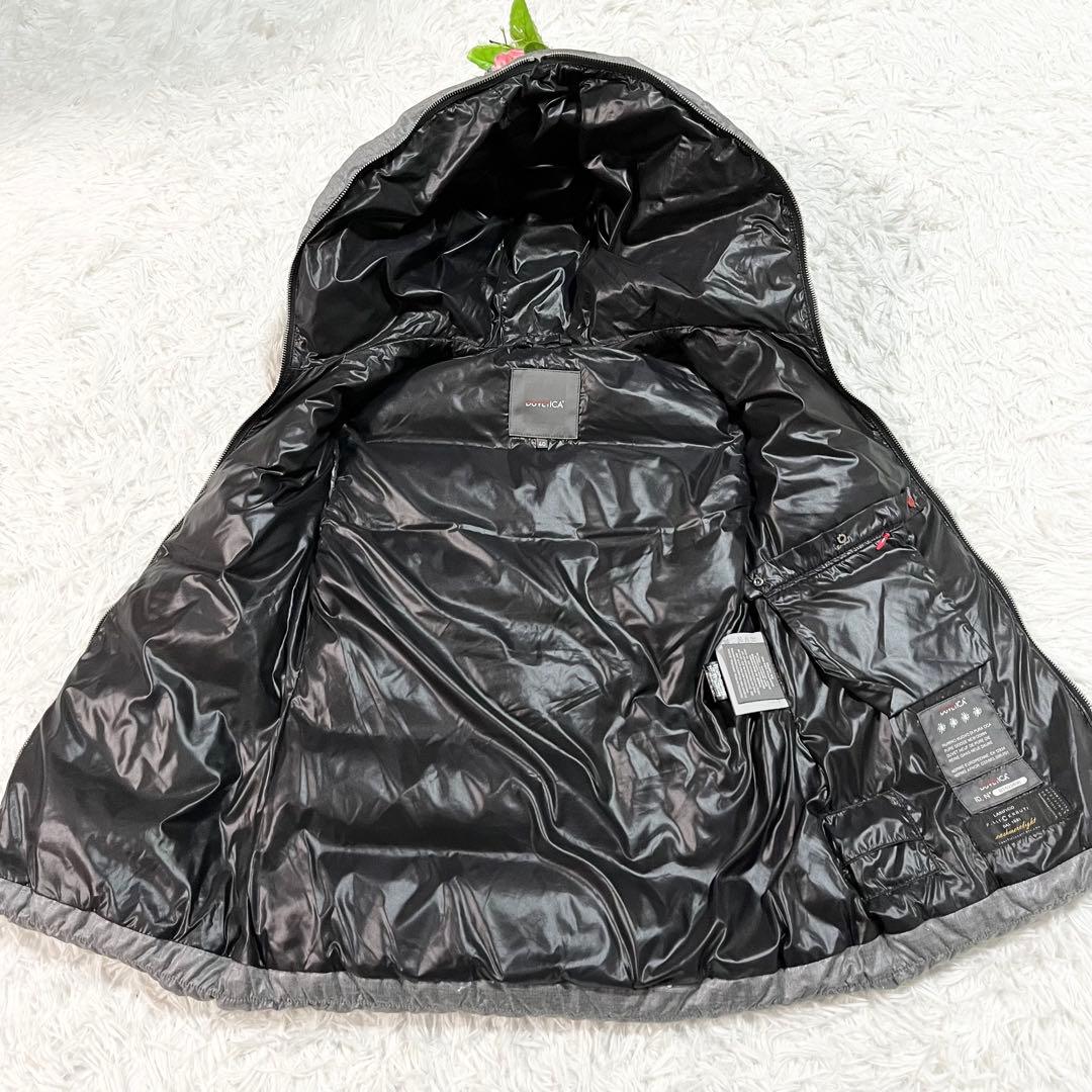 美品　デュベティカ　FEBEDUE　ダウンベスト　別注　カシミヤ混　40 グレー