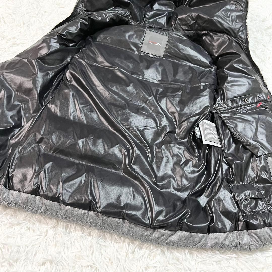 美品　デュベティカ　FEBEDUE　ダウンベスト　別注　カシミヤ混　40 グレー
