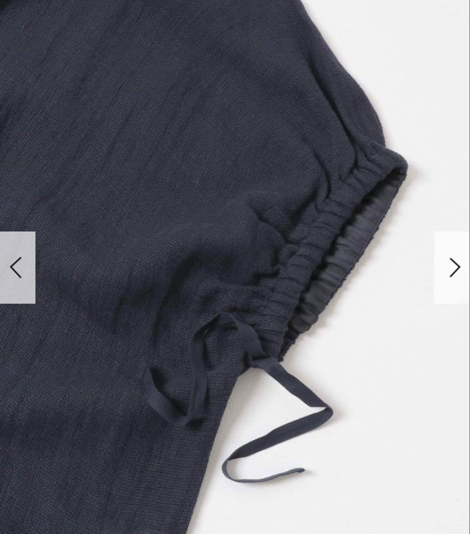 新品　今季　かぐれ　パナマギャザースリーブプルオーバー 2025