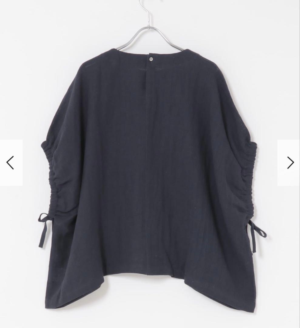 新品　今季　かぐれ　パナマギャザースリーブプルオーバー 2025