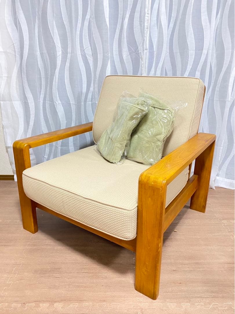 超激カワ！！ スキャンティーク ゆったり座れるソファー SCANTEAK