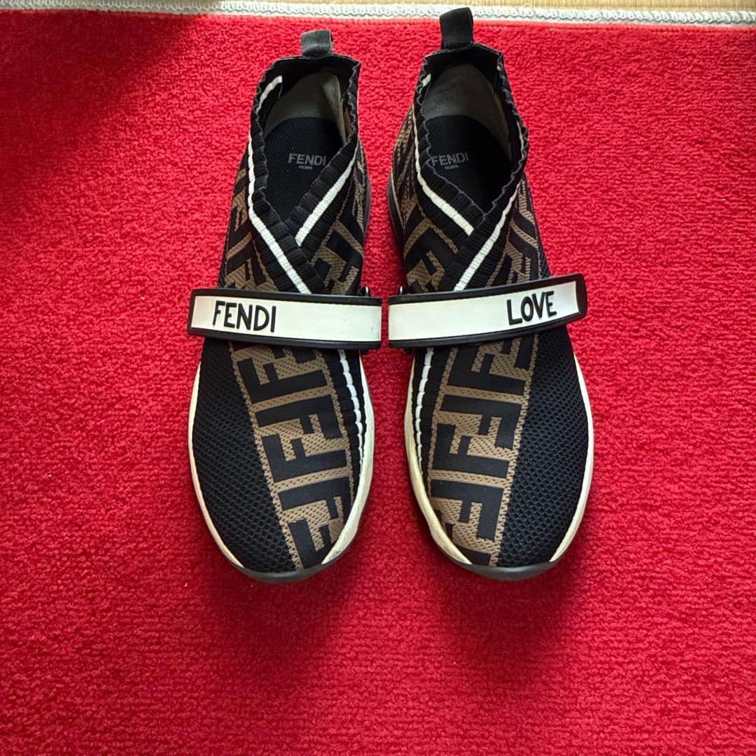 Fendi スニーカー ブラック/ブラウン