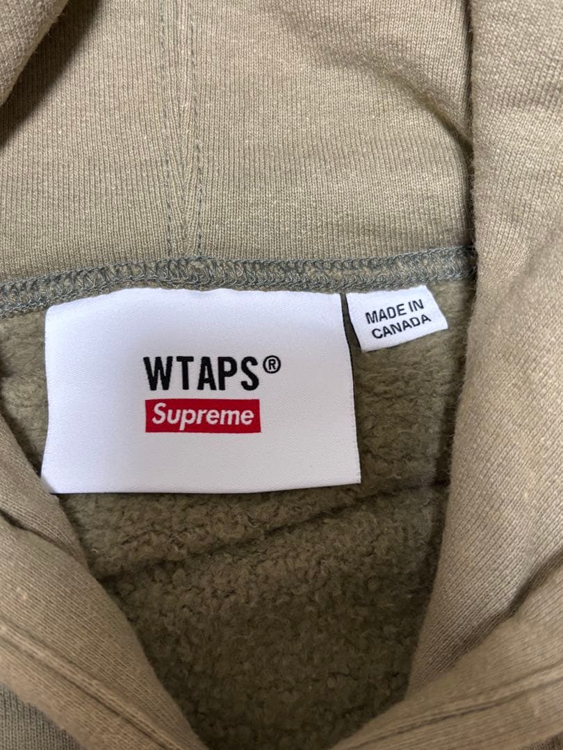 2021AW supreme×wtaps コラボパーカー　スウェット