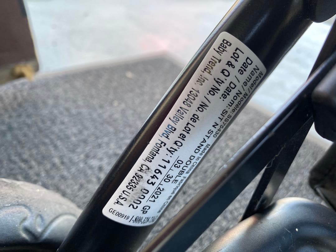 BabyTrend ベビートレンド　シット＆スタンド スマートライド　ブラック