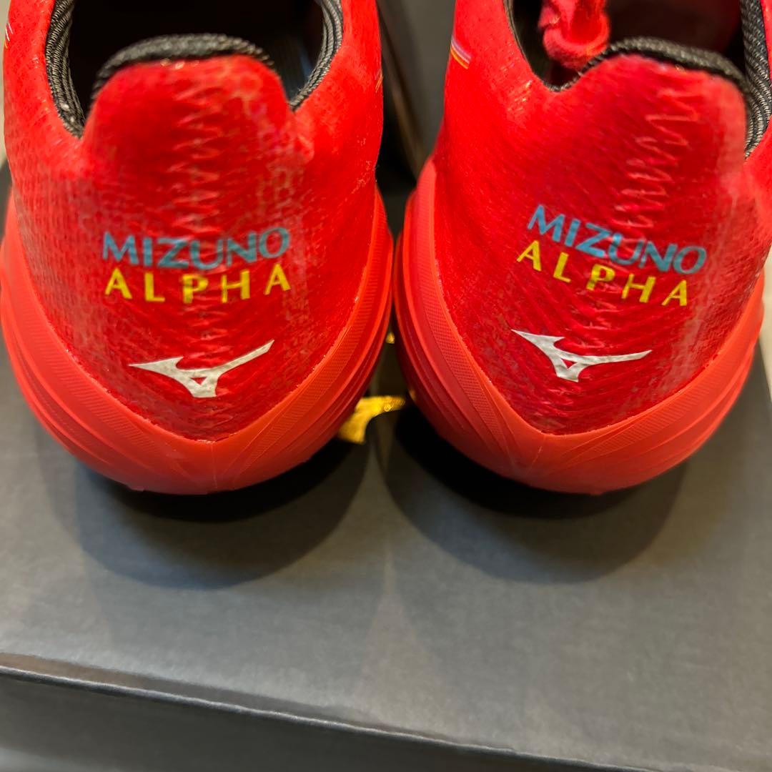 mizuno ミズノアルファ JAPAN レッド 27.5