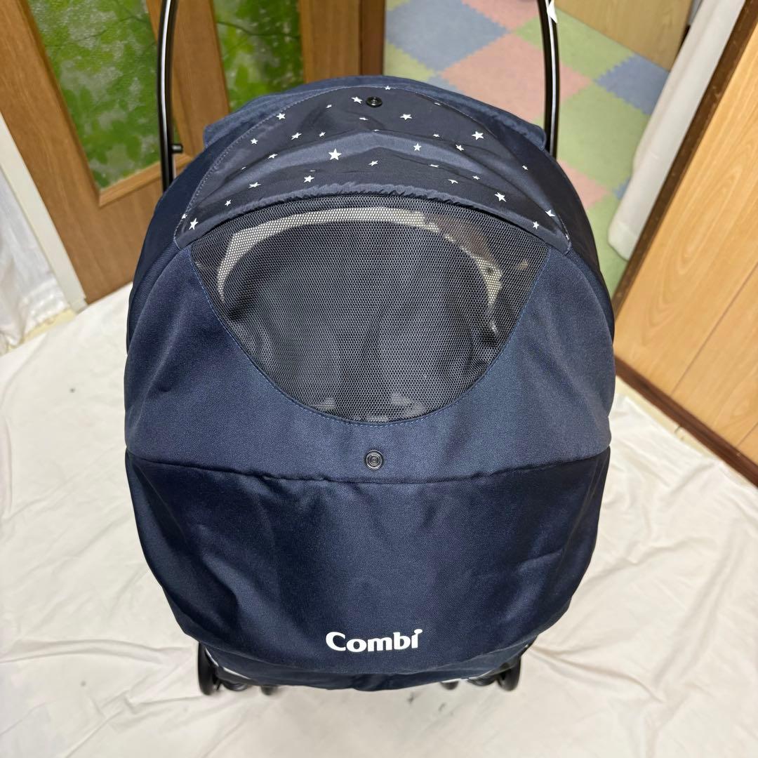 未使用に近い コンビ スゴカルα 4キャス エッグショック HS ベビーカー