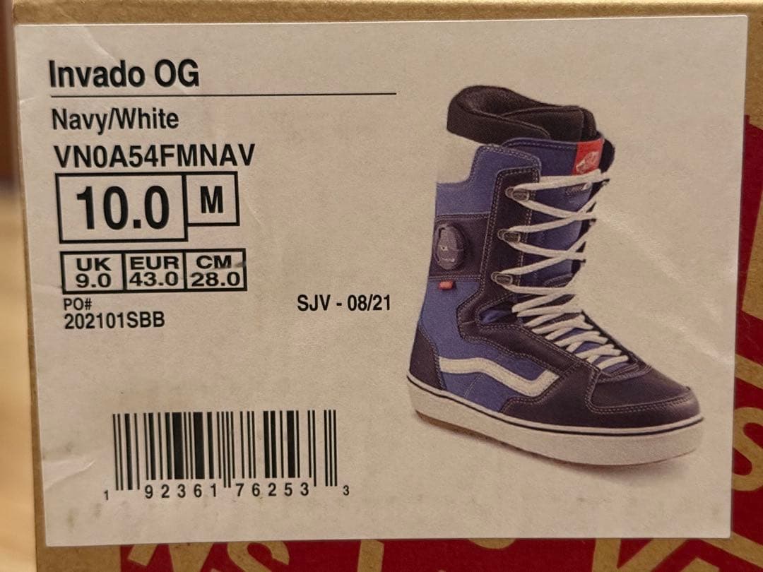スノーボード VANS INVADO OG US10 28.0cm