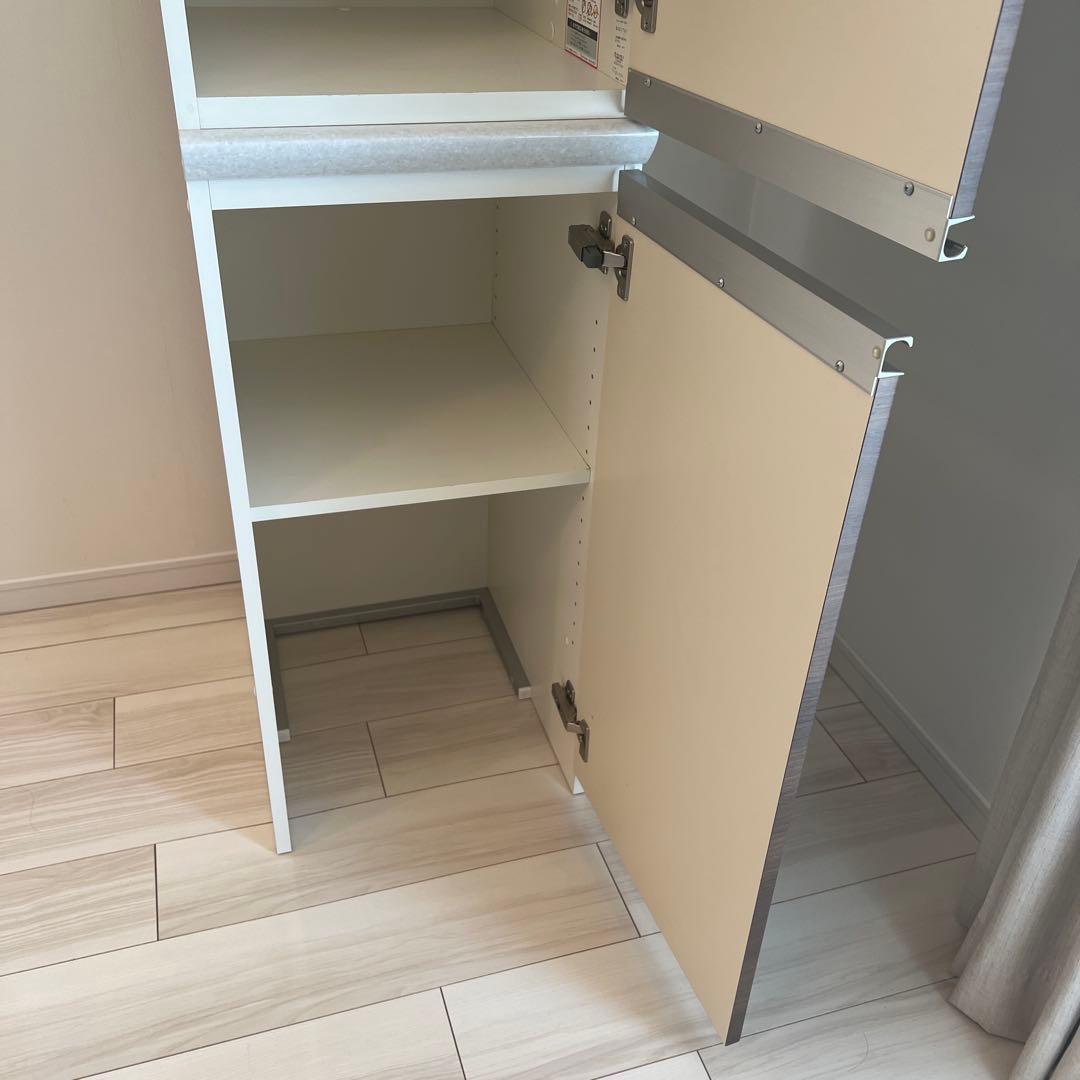 パモウナ キッチン収納 幅約40cm 大容量