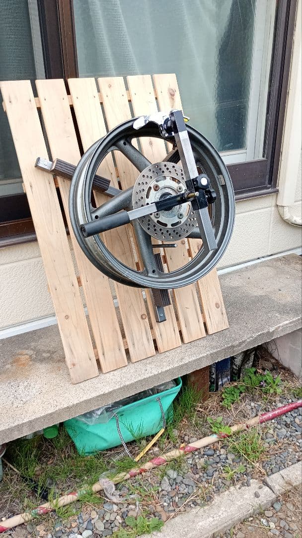 バイク専用タイヤチェンジャー１５インチ〜２１インチ。