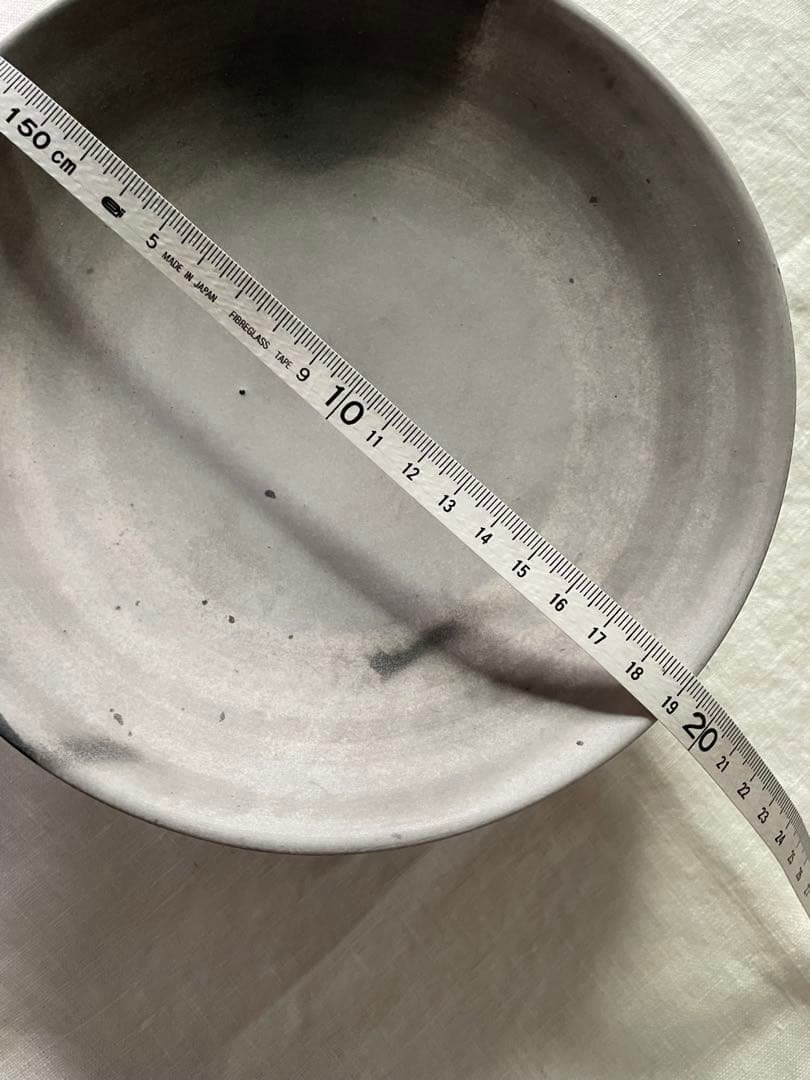 鮫島陽_ 舟 Boat ［未使用］19cm×7cm 脚付 高台 コンポート皿　中