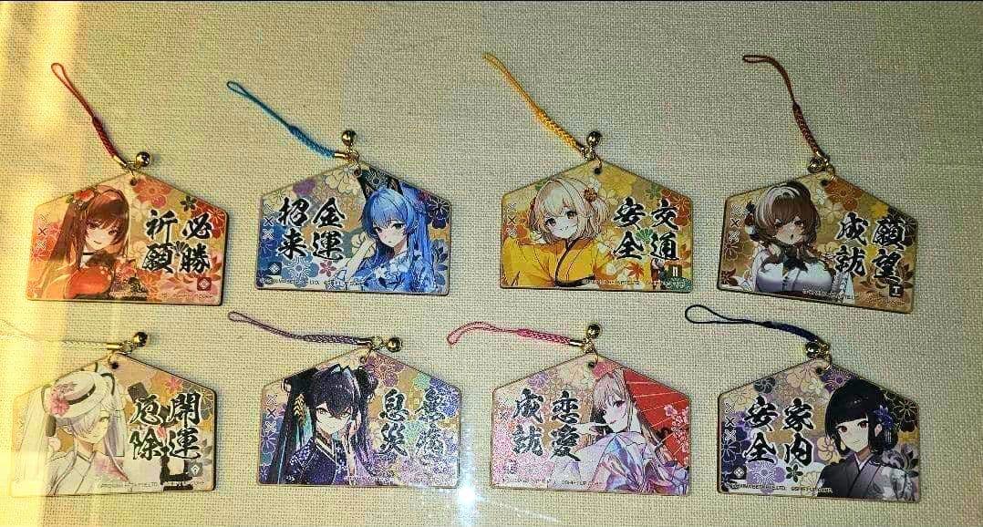 未開封 勝利の女神 NIKKE 京都 はんなり ミニ絵馬 コンプリート8枚セット