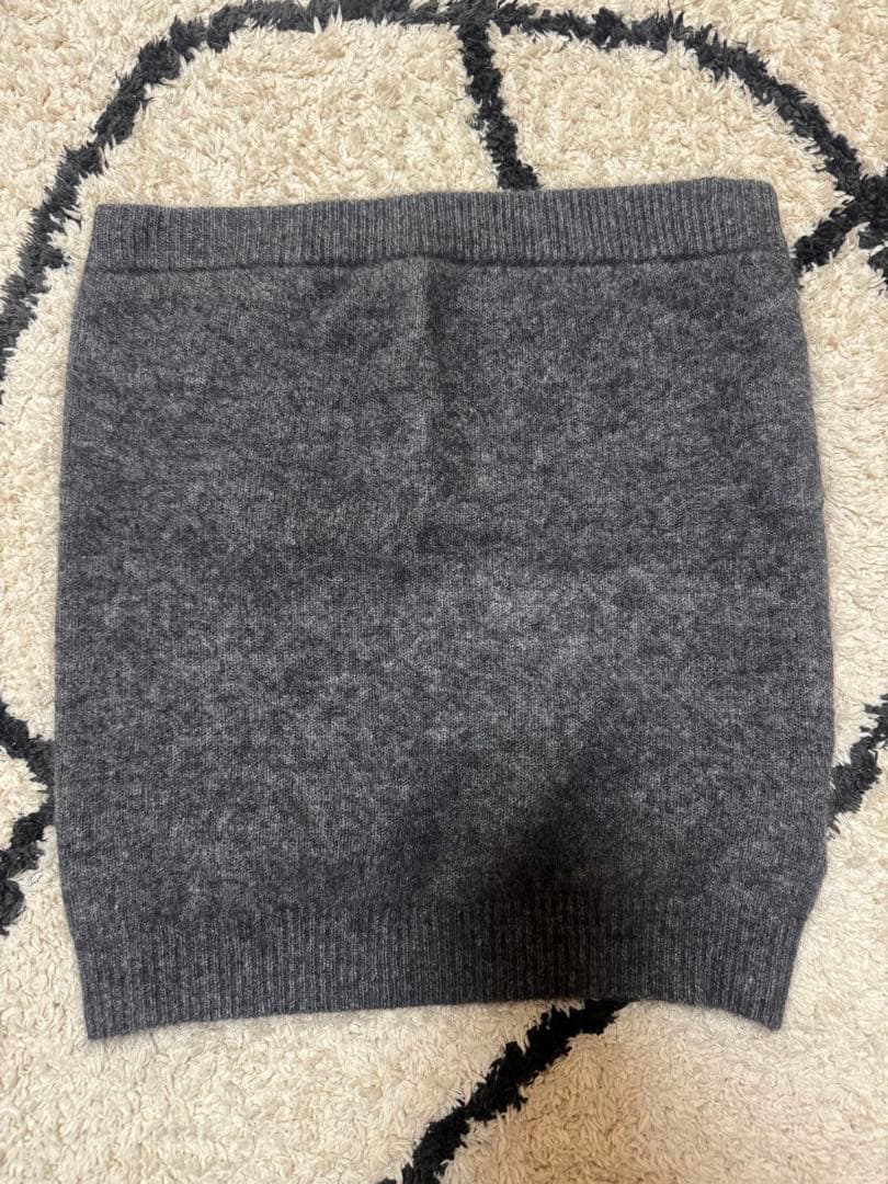 Plage light fur midi カーディガン・ビスチェ　セット