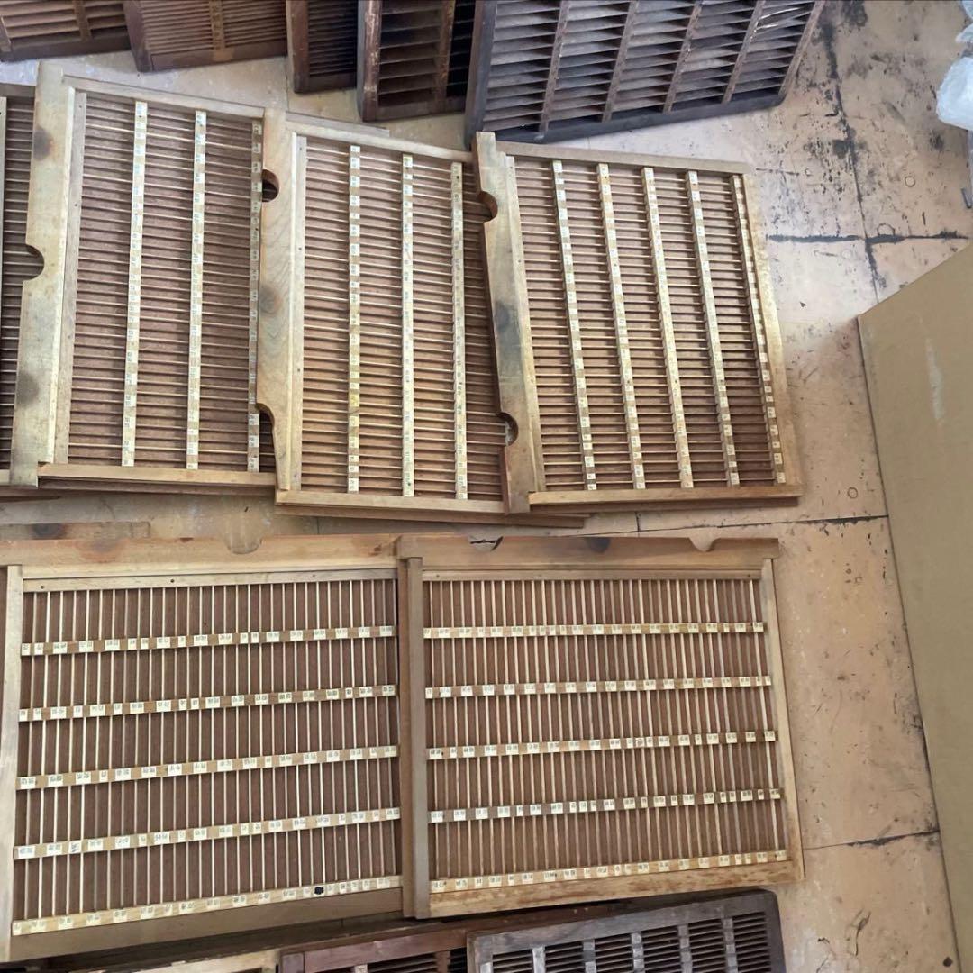 【ゲリラセット】活版印刷所から出た木のもの　色々　50個くらい-5【活版印刷】