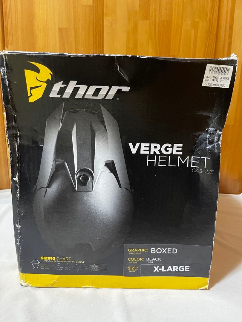 マ*ー様 THOR VERGE HELMET ゴーグル付き