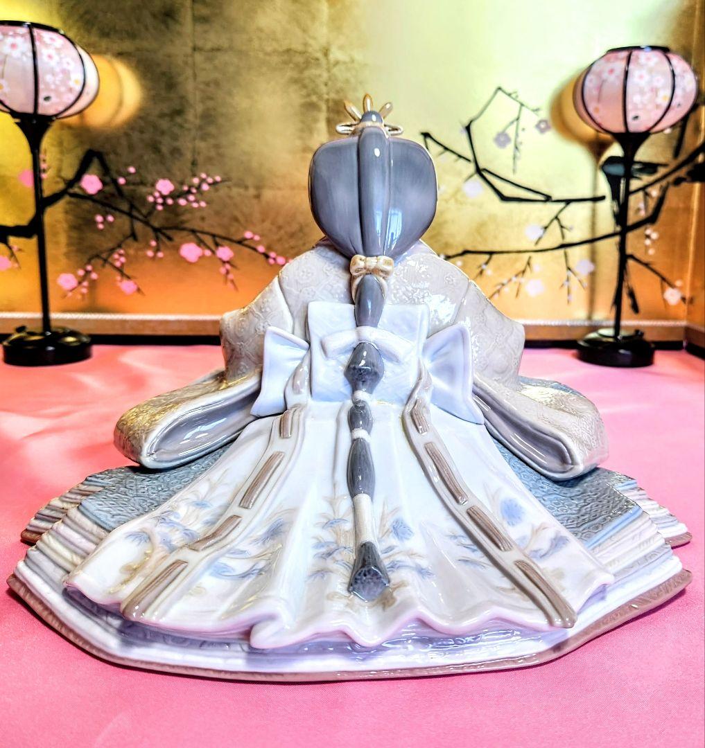 かえ二郎リヤドロ 《極美品》【親王飾り・お内裏様セット】　雛人形セット