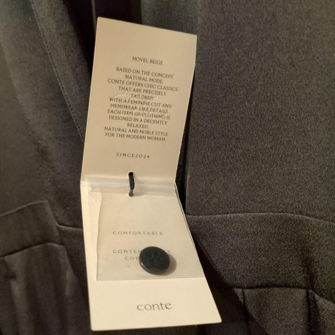 conte サテンカシュクルールオールインワン