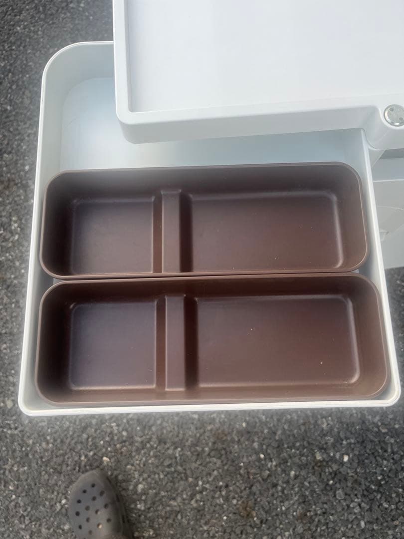 【良品】BOBY WAGON ボビーワゴン 3段5トレイ WHITE