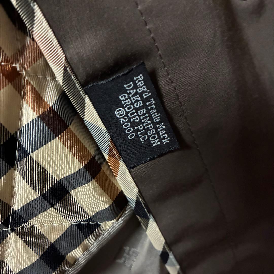 極美品✨【DAKS LONDON】スプリングコート フード付き 取り外し (M)