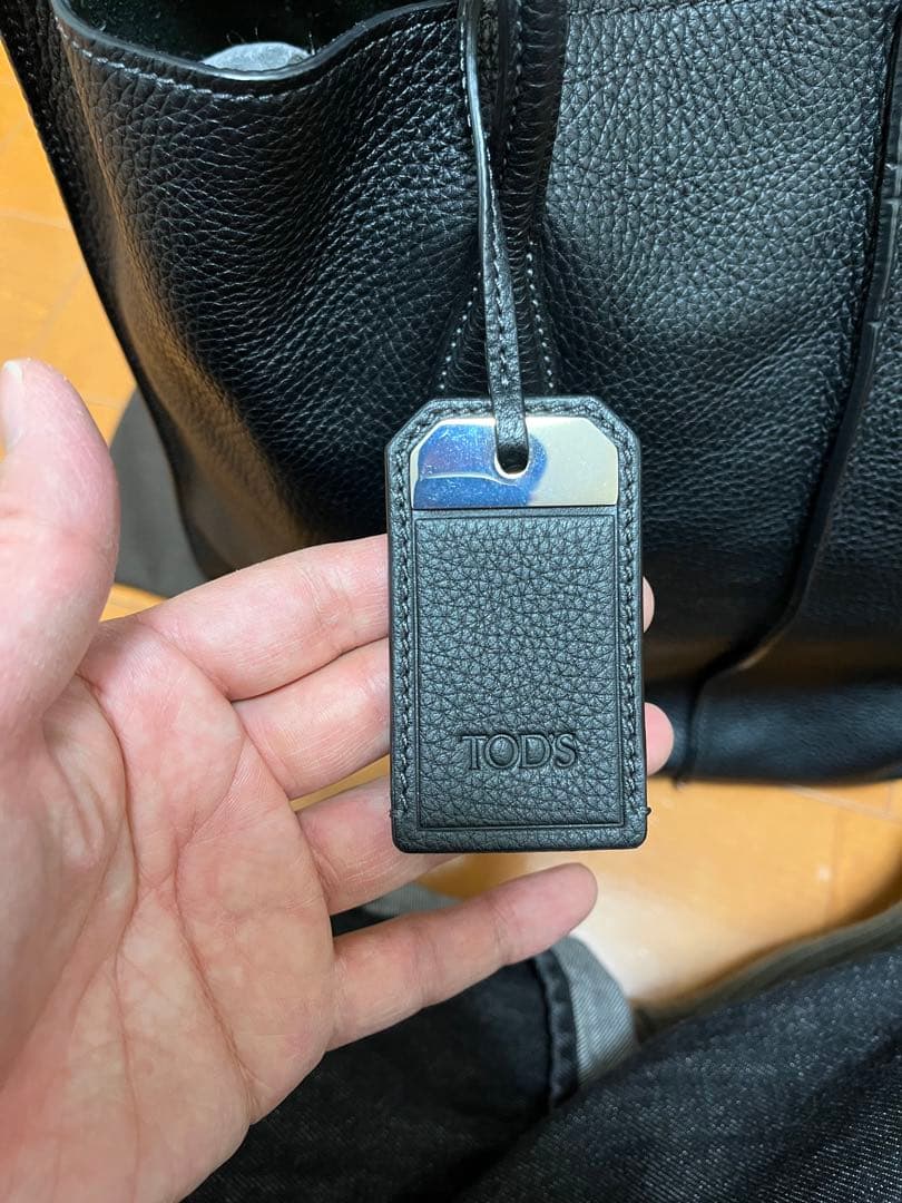 TOD'S トッズ　ブラック トートバッグ　JOY ジョイ