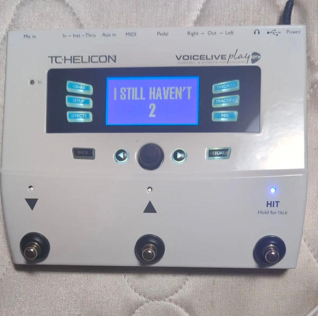 TC-Helicon VoiceLive Play GTX ボーカルエフェクター