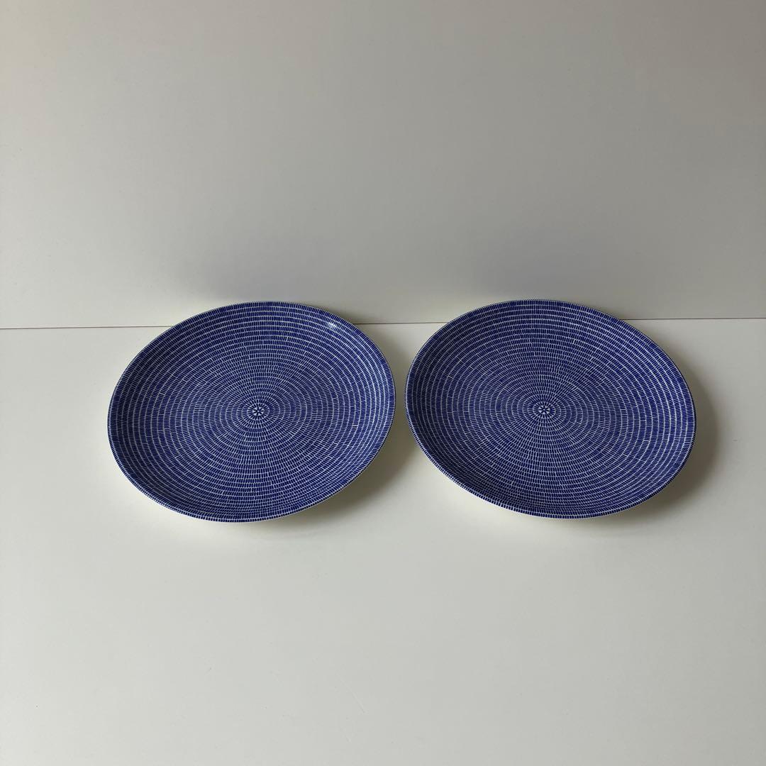 新品アラビア　24hアベックブルー　26cmフィンランド製　希少　２枚