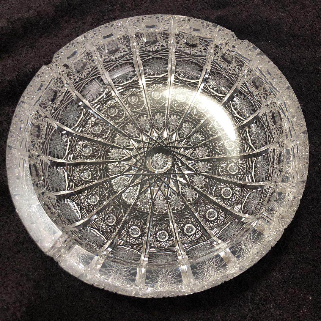 ボヘミアン　グラス　アッシュトレイ