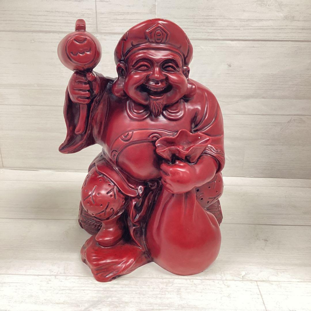 七福神 オブジェ 大黒天　置物 インテリア 昭和レトロ　縁起物　開運　福の神様