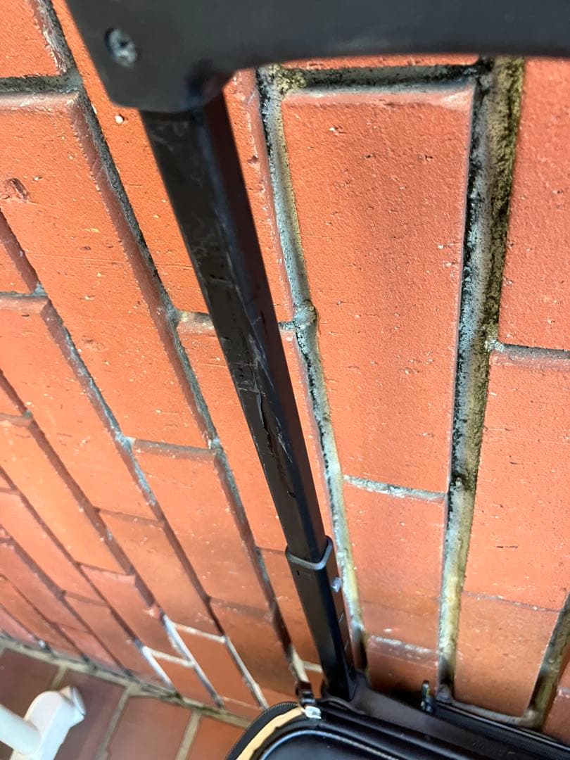 スワニーリニーエ D-597　ブラック4輪ストッパーショッピングカート