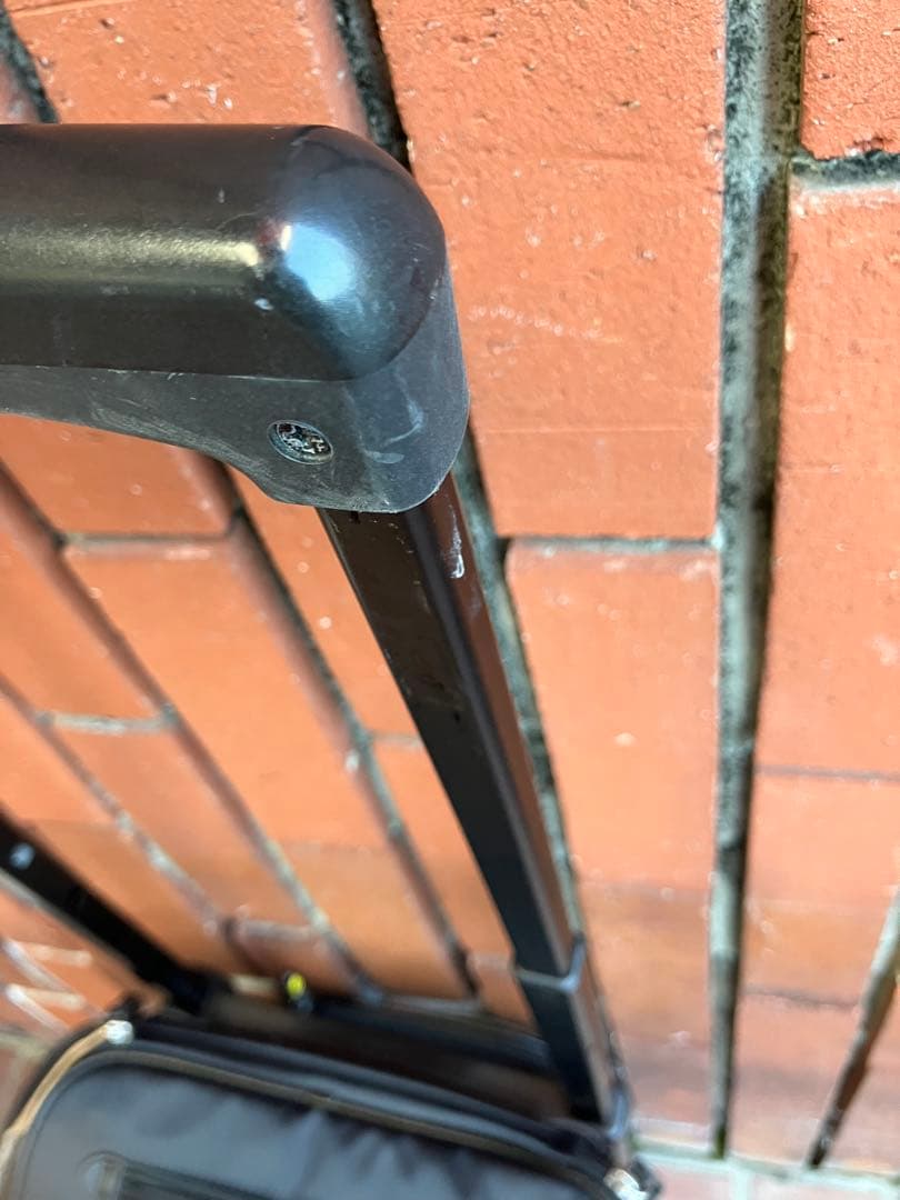 スワニーリニーエ D-597　ブラック4輪ストッパーショッピングカート