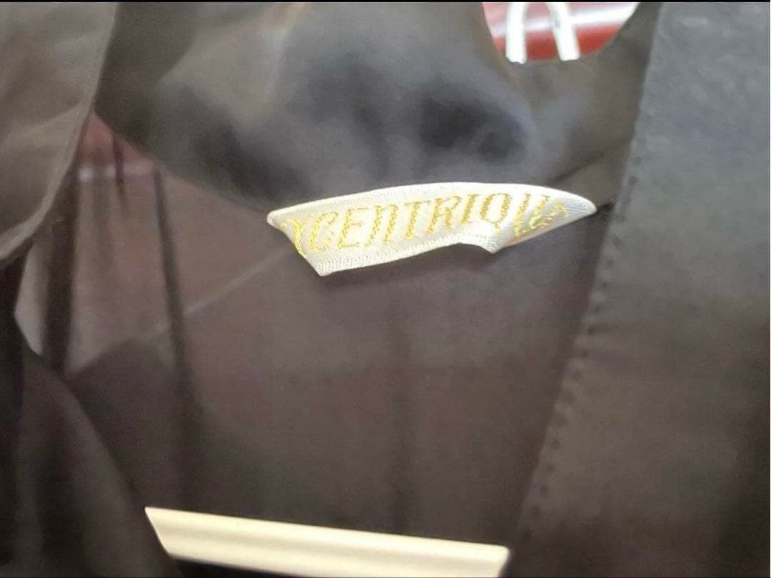 Excentrique 黒ロング ワンピースドレス セット　フリーサイズ