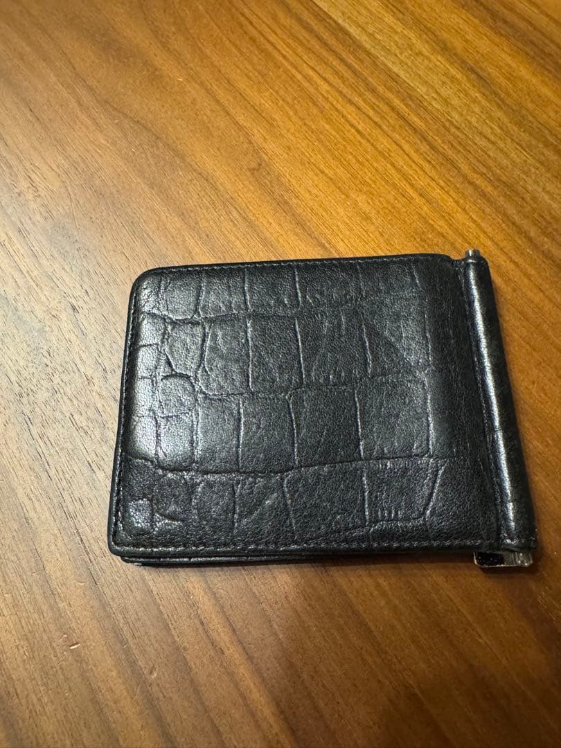 美品Saint Laurent YSL マネークリップ　サンローラン