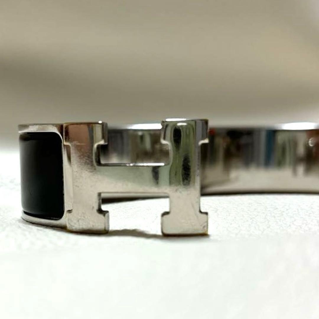 エルメス　クリック・クラックH ラージ　ブラック　ブレスレット　バングル