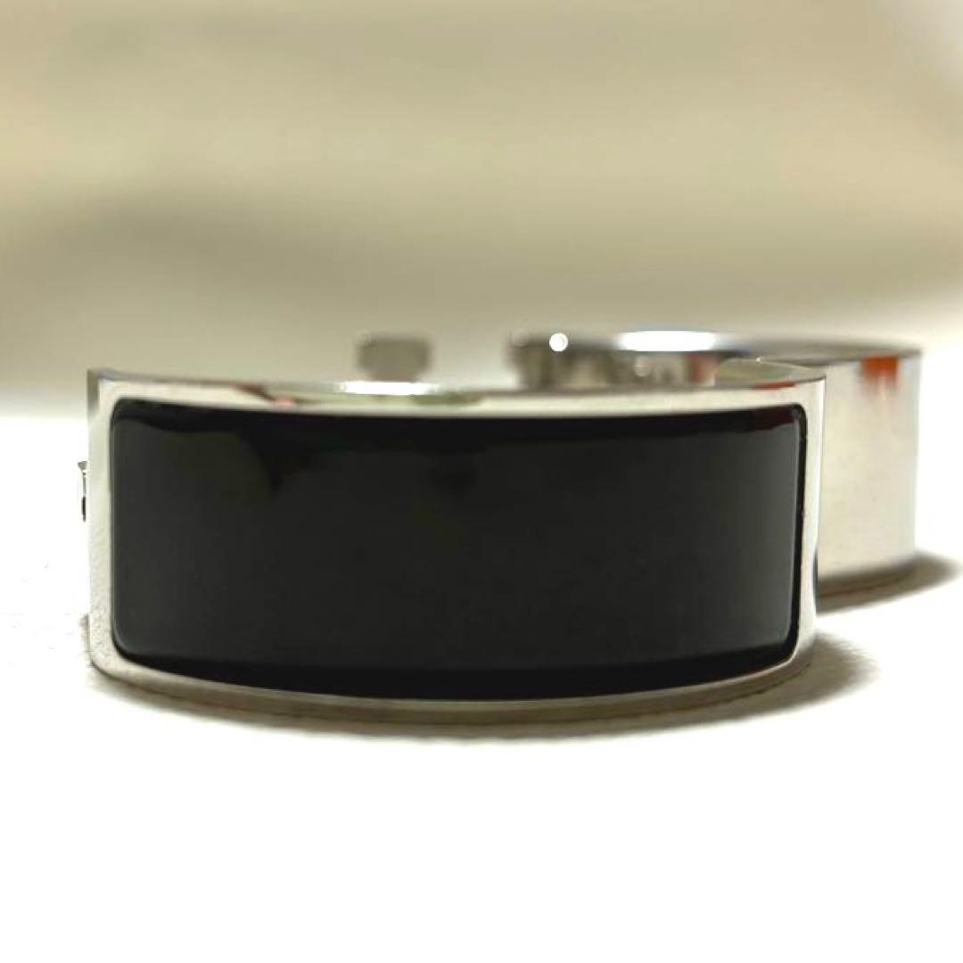 エルメス　クリック・クラックH ラージ　ブラック　ブレスレット　バングル