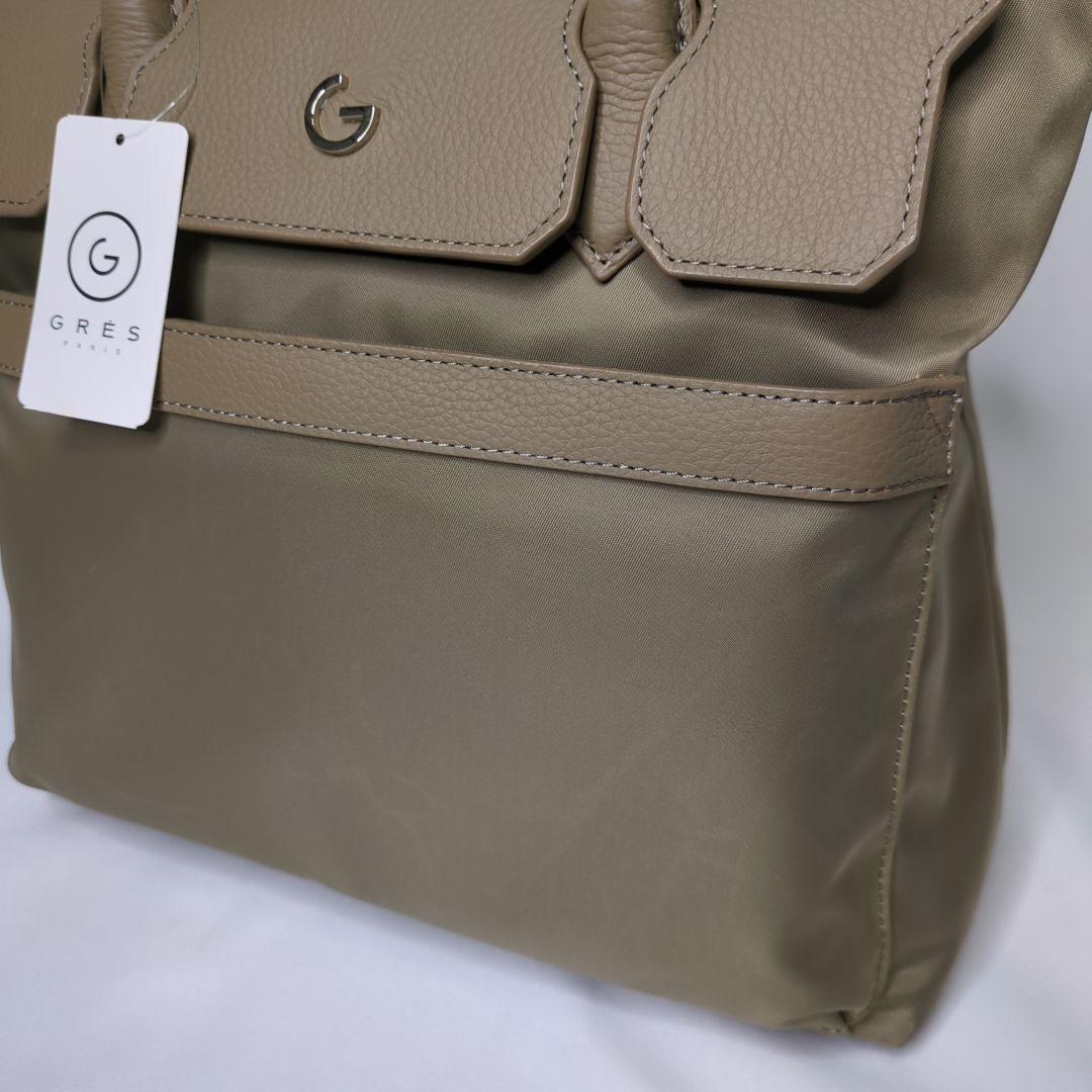 購入者決定✨GRES グレ トートバッグ リュック ショルダー 3way トープ