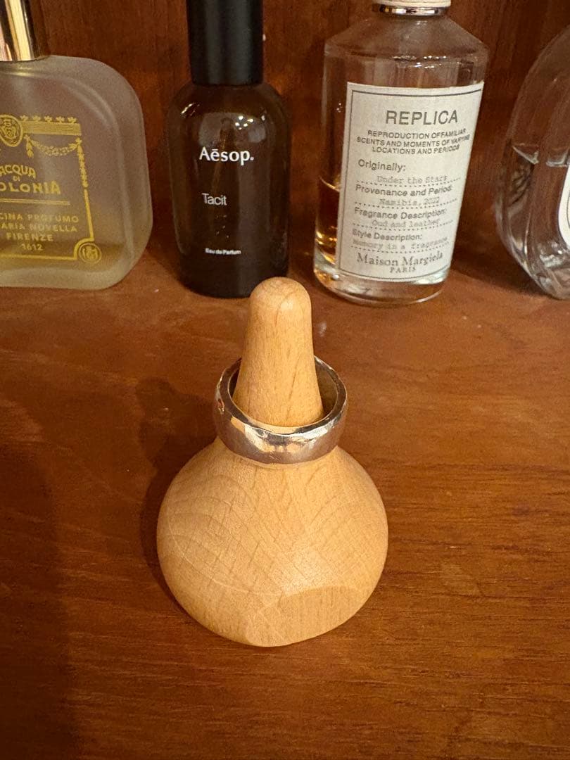 市松リング　17 号　イチマツ　シルバーリング