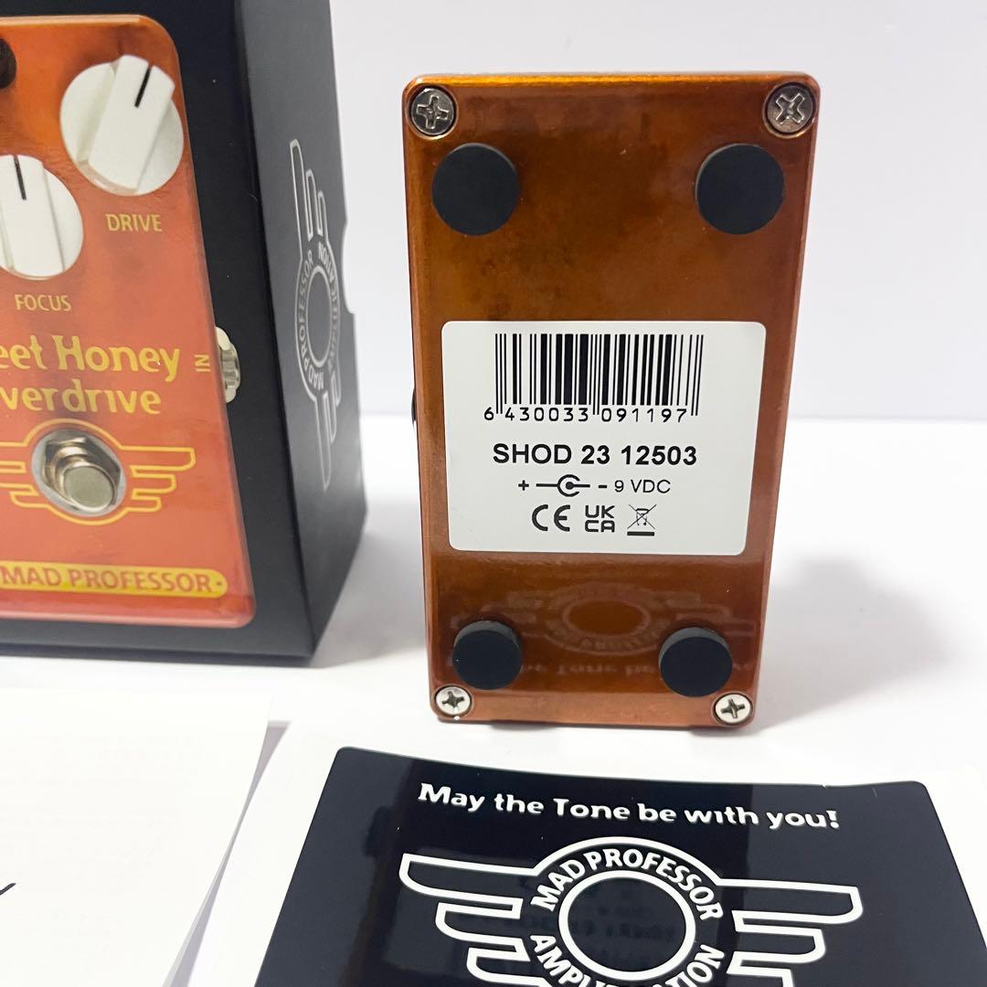 新品未使用MAD PROFESSOR SWEET HONEY OVERDRIVE