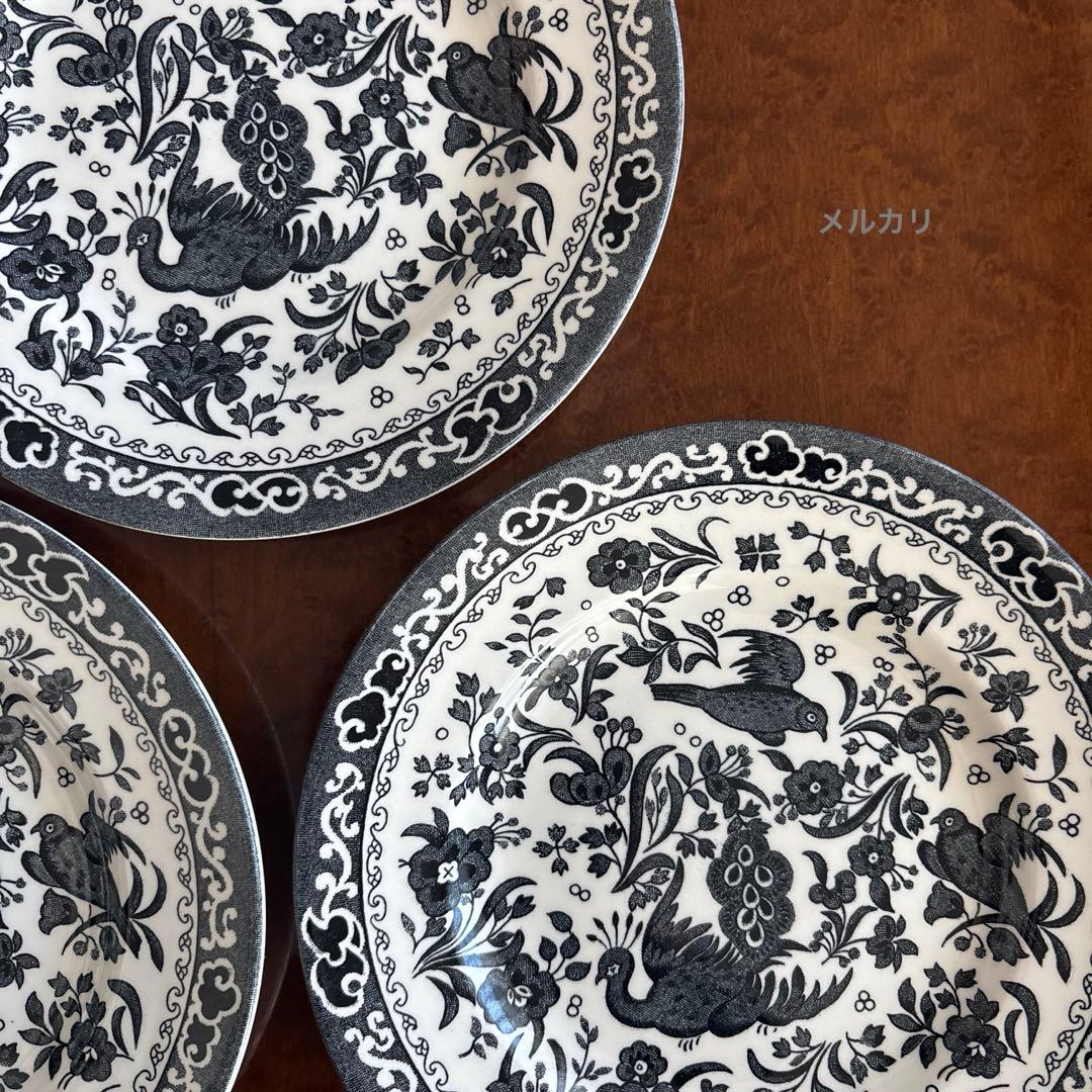 新品　バーレイ ブラックリーガルピーコック　プレートS 3枚　セカンド