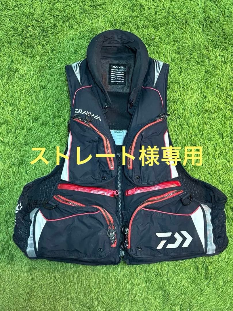 Daiwa ライフジャケット(枕付き) L サイズ　DF-3506 ブラック